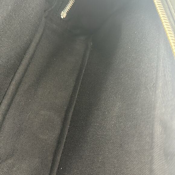 Alexander McQueen black calfskin leather grommet backpack - Picture 13 of 16